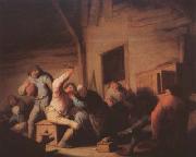 Ostade, Adriaen van Peasants Carousing in a Tavern (mk08) oil painting